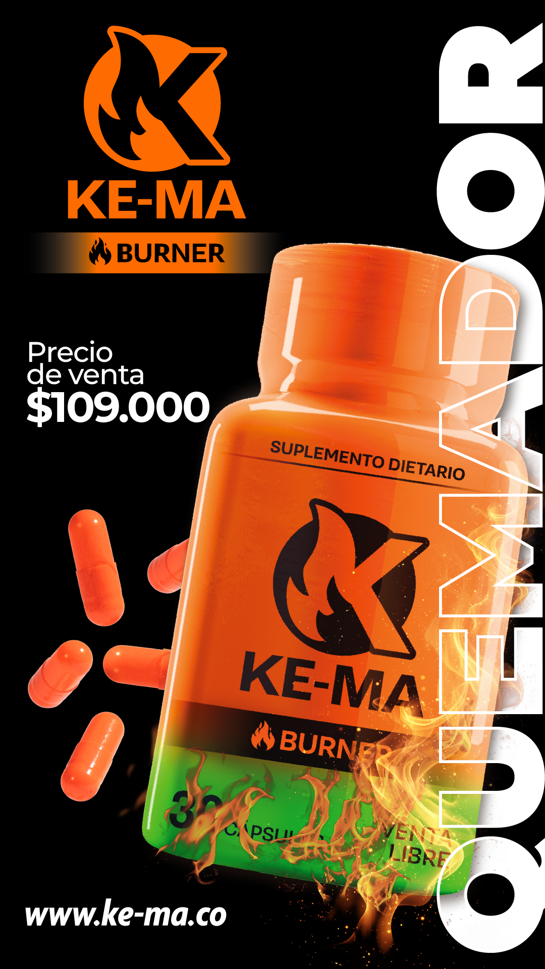 COMBO KE-MA (CAPSULAS + DRENADOR)