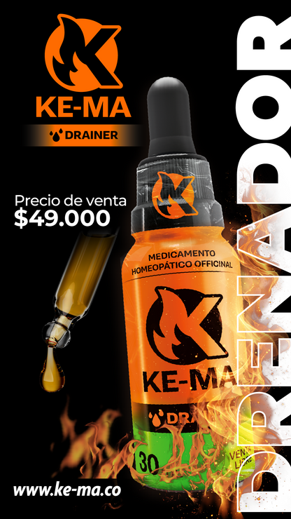 COMBO KE-MA (CAPSULAS + DRENADOR)