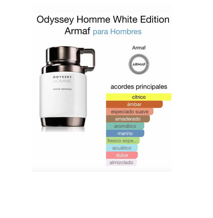 Perfume Odyssey Homme White Edition